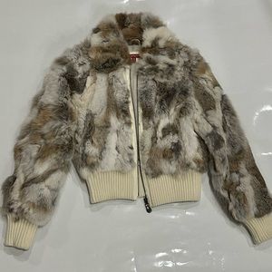 90s Y2K Rare Vintage 100% Fur Jacket